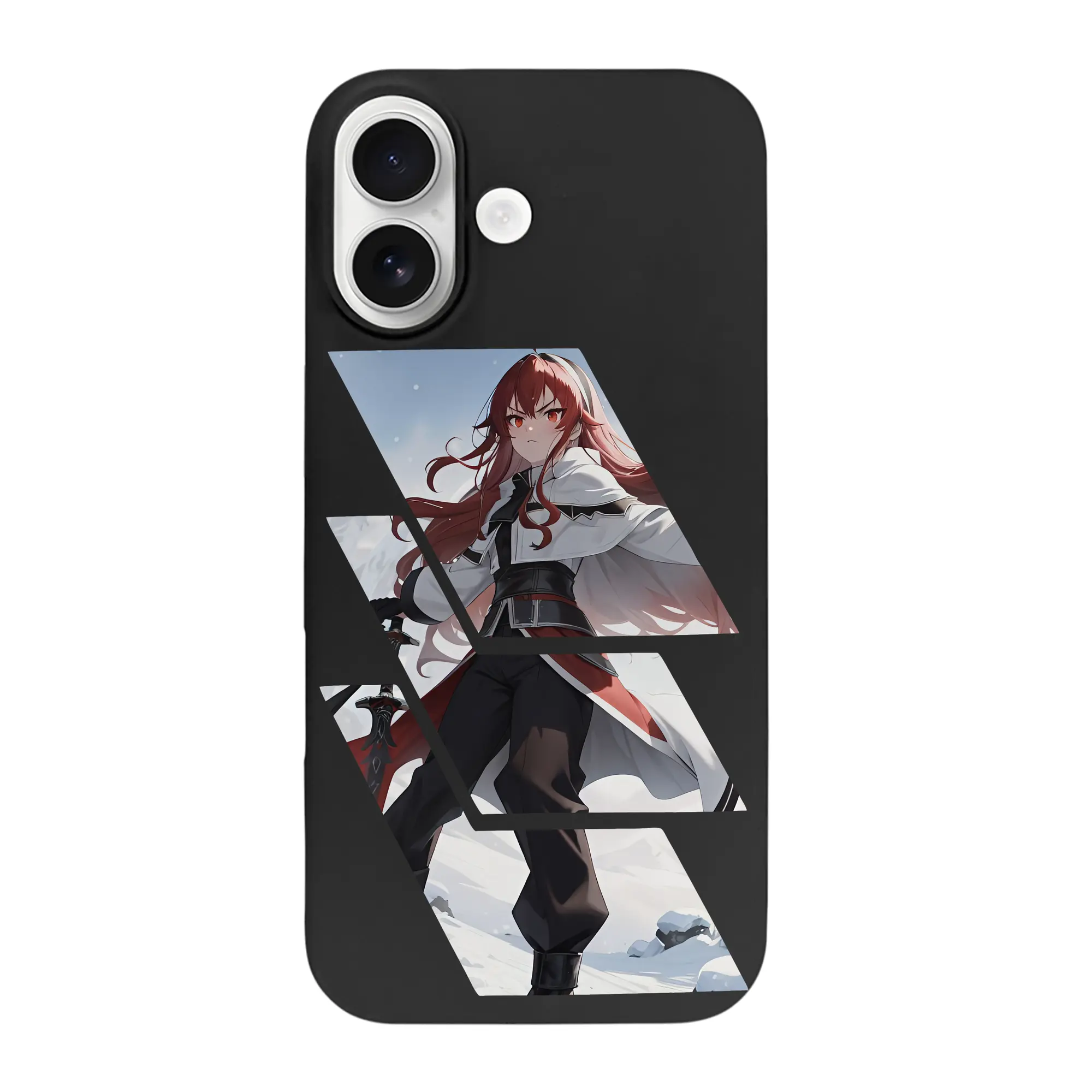 無職転生 グッズ,エリス・ボレアス・グレイラット - iPhone 17 シリーズ シリコンケース 薄型 耐衝撃 指紋防止 ソフトタッチカバー 精密フィット 傷防止 保護ケース iPhone 17/17 Air/17 Pro/17 Pro Max 対応